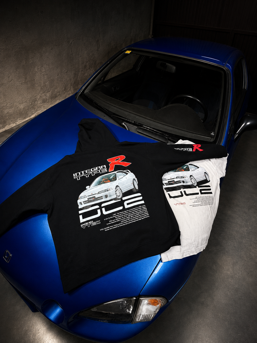 Camiseta Touge Club Heritage negra de Moonlight Club