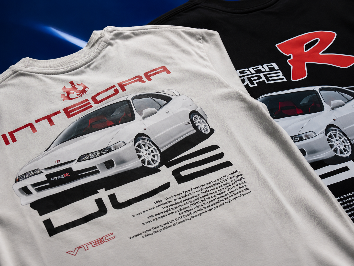 Detalle del diseño de la camiseta Touge Club Heritage